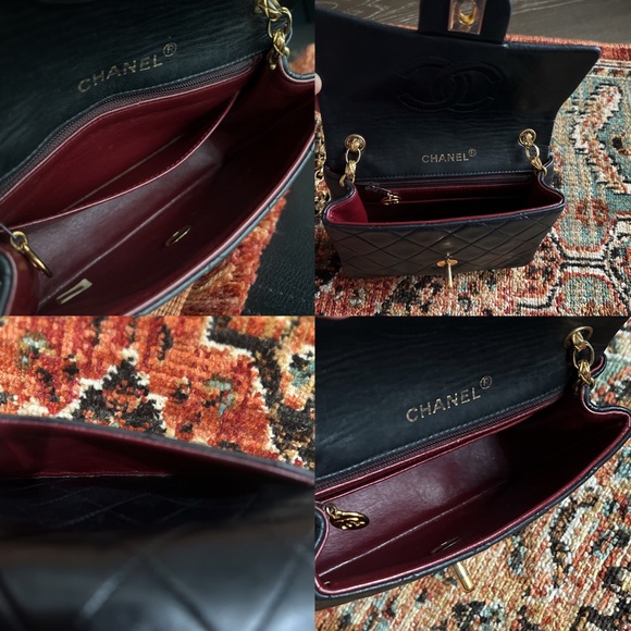 SOLD**Chanel Vintage Classic Mini Bijoux Chain Single Flap Bag - Picture 12 of 14